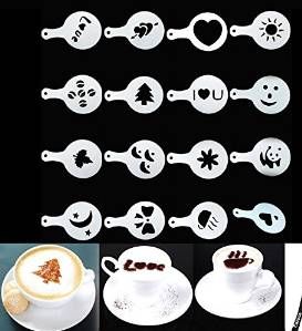 Seriously inexpensive coffee stencils!