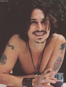 2nd known time Johnny Depp smiled in his entire life